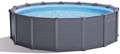 18ft x 52in Above Ground Swimming Pool Set w/Sand Filter Pump & Ladder