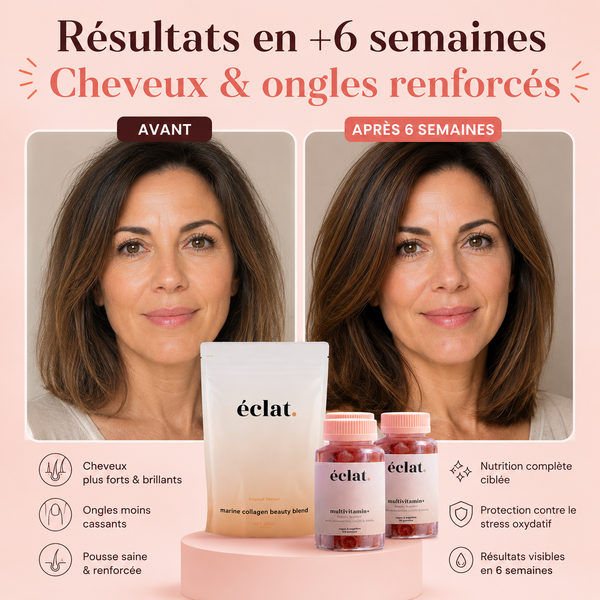Cheveux & ongles renforcés