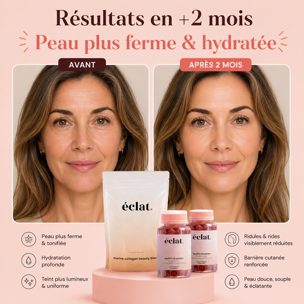 Peau plus ferme & hydratée
