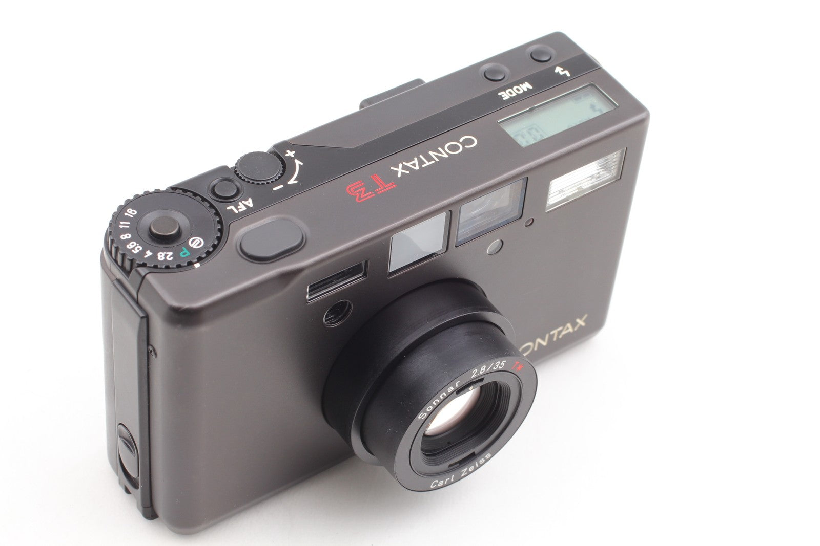 Contax T3 Titan Black Compact 35mm Film Camera From JAPAN