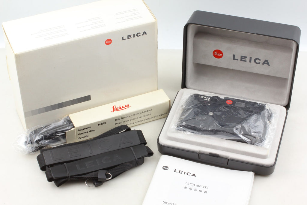Leica M6 Black Rangefinder 35mm Film Camera Japan