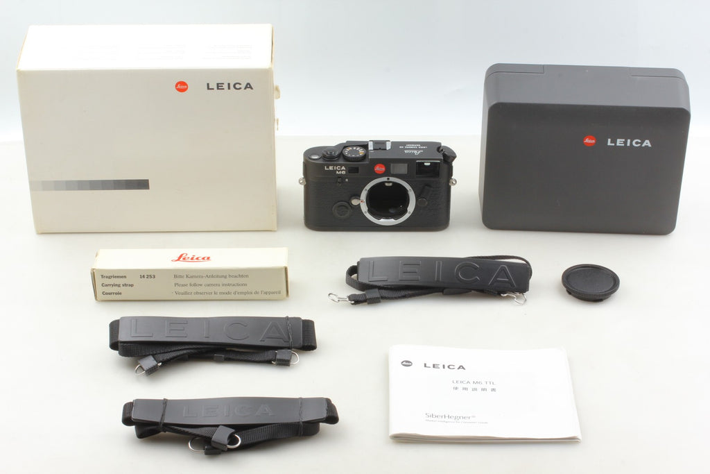 Leica M6 Black Rangefinder 35mm Film Camera Japan