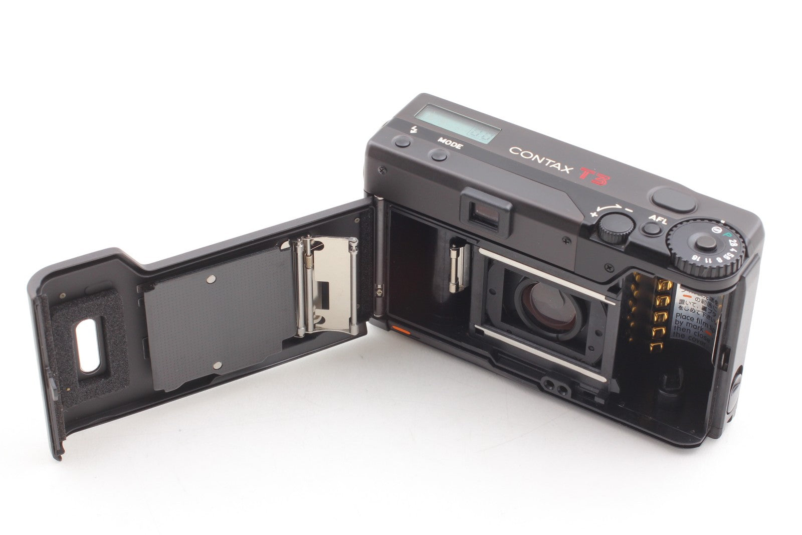 Contax T3 Titan Black Compact 35mm Film Camera From JAPAN