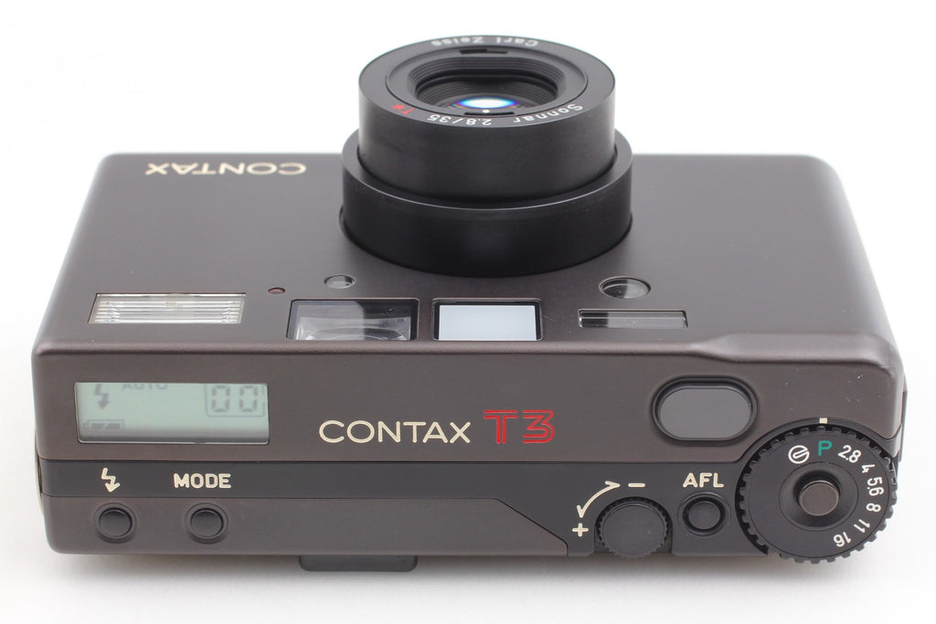 Contax T3 Titan Black Compact 35mm Film Camera From JAPAN